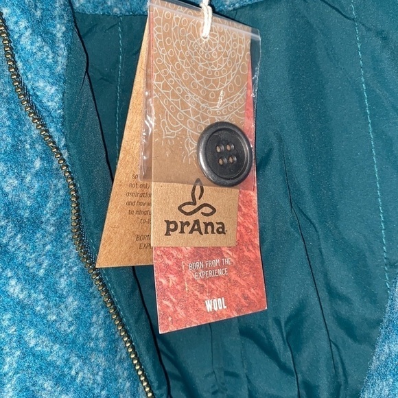 Prana wool coat jacket chevron‎ - Picture 4 of 6